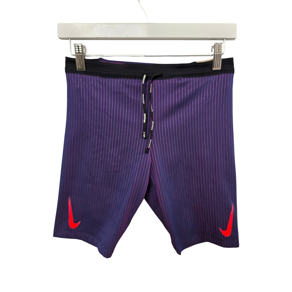 Nike Dri-FIT ADV Running Shorts Mens S Purple AeroSwift Racing Athletic Training